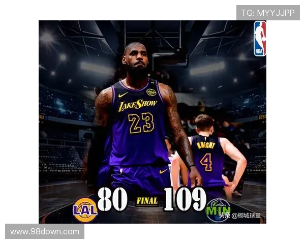 [NBA]詹姆斯33+17 湖人战胜森林狼.